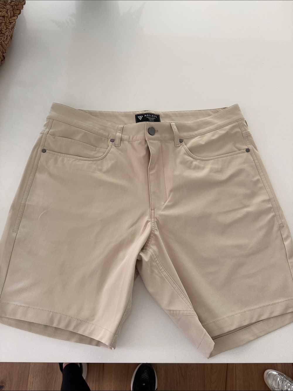 Maelreg 32/7 Men's Khaki Performance Shorts